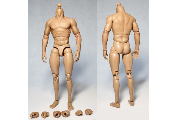 1/6 Action Figure Male Muscular Body for TTM19 Hot Toys Strong Muscular Male 