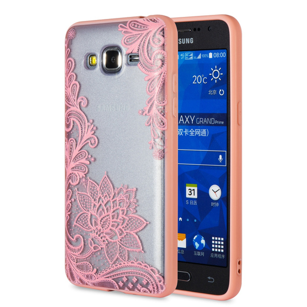 For Samsung Galaxy J2 Prime G532f Phone Case Sexy Retro Floral Lace Flower Hard Pc Tpu Cases Back Cover Capa For Women Girl Wish