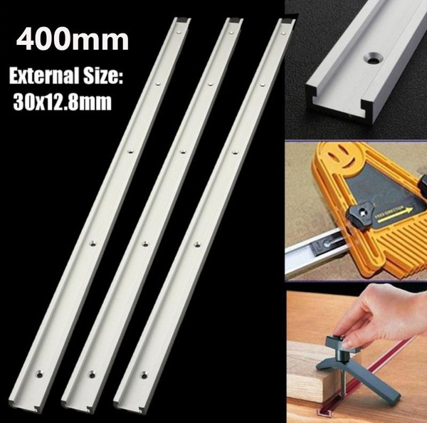 800mm Alloy T-slot T-tracks Miter Track Jig Fixture Slot Tool For Router Table 