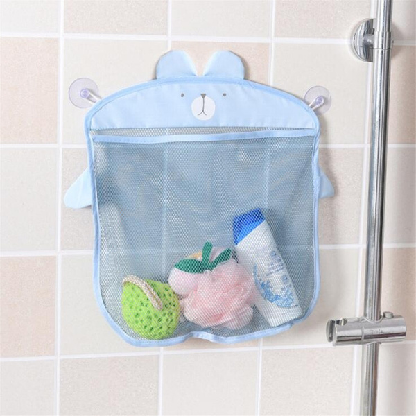 Bathroom Caddy Bag Shower Organizer Hanging Mesh Bag Kids Toy Organizer 