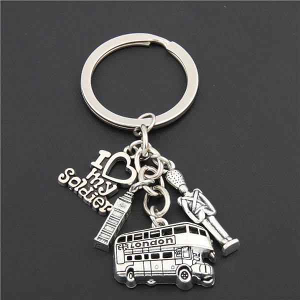 Soldier keychain on sale