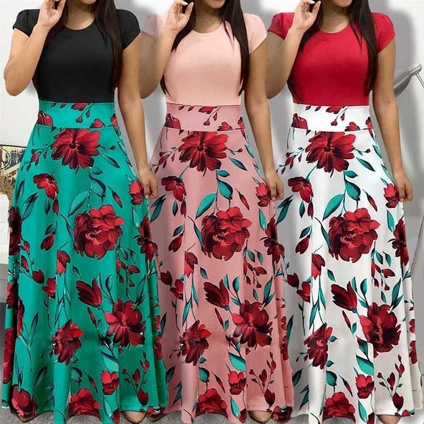 wish floral maxi dress