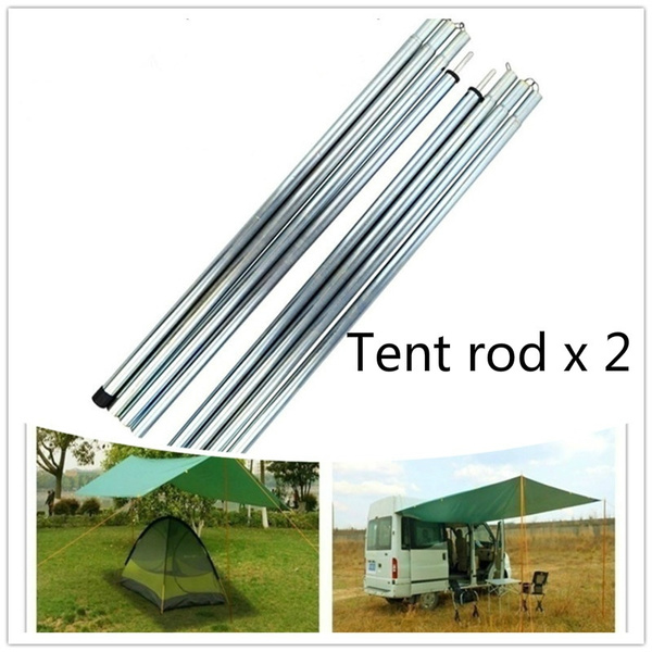 Outdoor Portable Tent Pole Awning Rod for Camping Backpacking Canopy Tarp