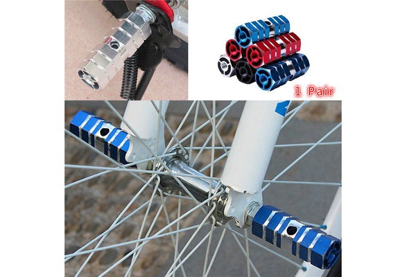 Mountain Bicycle Axles Foot Pegs Pedal Balance Bar Cylinder Rest Bike Parts◇S ^ 