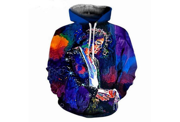 New Fashion Women/Men Michael Jackson 3D Print Casual Hoodies Sweatshirt 114