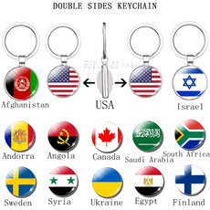 Canada, afghanistan, flagjewelry, Key Chain