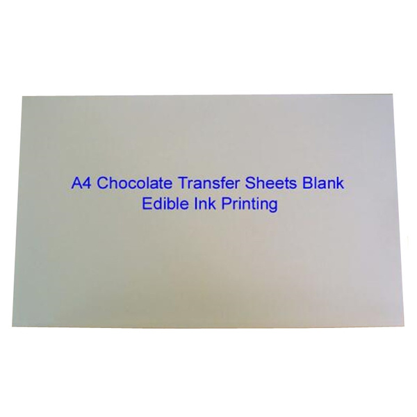 Chocolate Transfer Sheets For Edible Printer