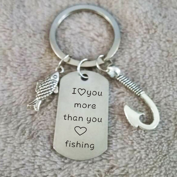 fishing keychain for boyfriend