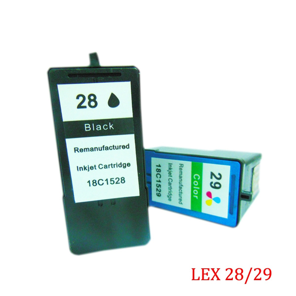 2PCS Black \u0026Tri-Color For Lexmark 28 29 Ink Cartridge For Lexmark X5070  X5075 X5320 X5340 X5410 X5495 Printer | Wish