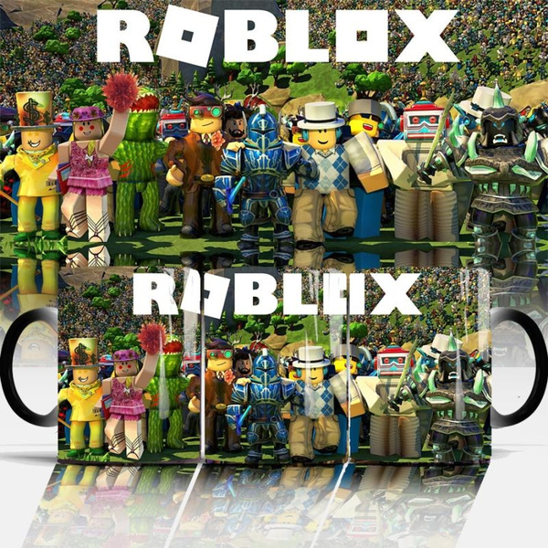 Roblox Mugs Coffee Mug Friend Gifts Novelty Heat Reveal Cup Heat Changing Color Magic Mug Tea Cups Wish - roblox is changing