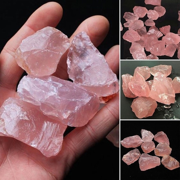Natural Rose Quartz Raw Rough Crystal Mineral Specimen Healing Reiki Chakra 