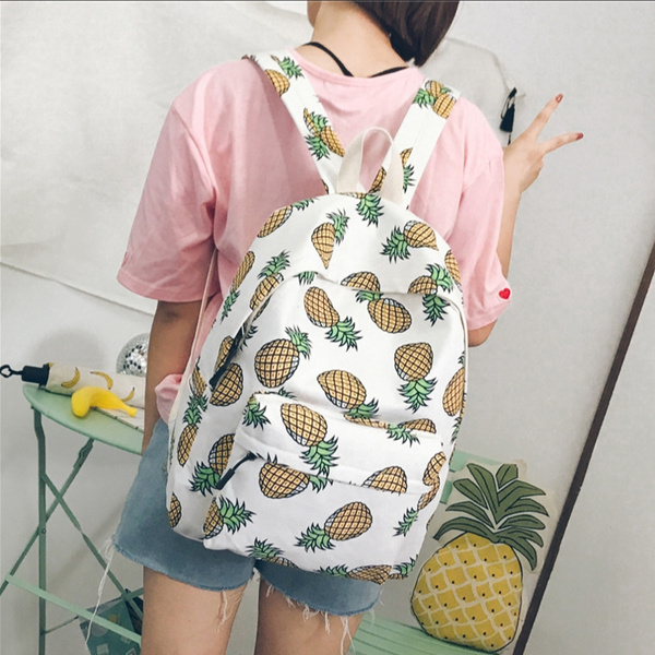 pineapple book bag