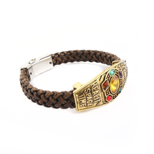 American Film Infinity Stones Gauntlet Hand Chain Bracelet Ring Cosplay  Jewelry Gifts For Men Gemstone Bracelet Wholesale | lupon.gov.ph