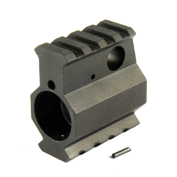 .308 .936 DUAL PICATINNY RAIL REGULAR PROFILE GAS BLOCK T6 Aluminum ...