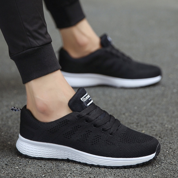 Zapatillas de correr para hombre correr tenis para caminar gimnasio deporte fitness zapatillas de deporte para hombres de peso ligero casual