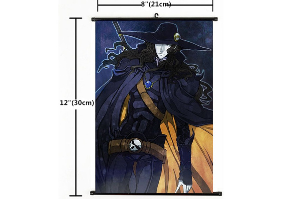 Anime Vampire Hunter D: Bloodlust Wall Poster Scroll Home Decor Cosplay  1325