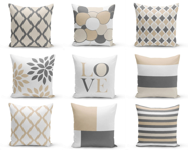 Throw Pillow Combinations + How to Arrange Pillows Like a Pro - Caitlin  Marie Design