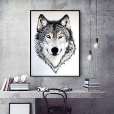 wolve, decoration, Decor, art