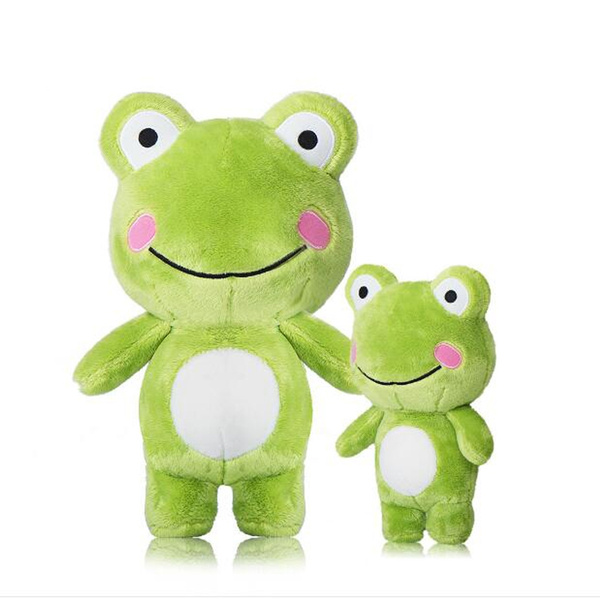 Plush Frog Stuffed Animal Toys Gifts Green 10 or 15.5