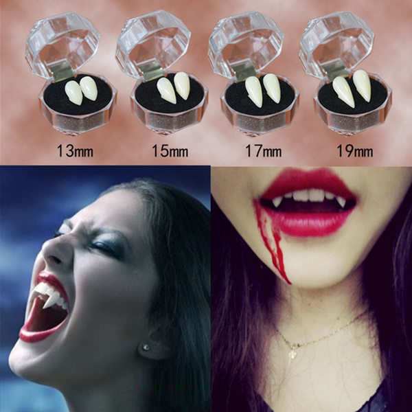 Vampire Teeth Fangs Dentures Props Halloween Costume Props Party Favors