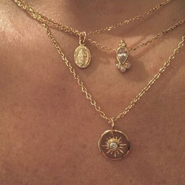 Vintage Virgin Mary Religious Multi 