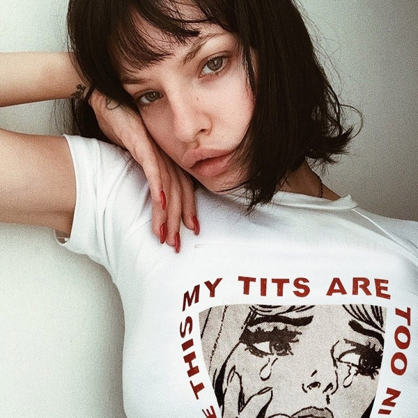 My Tits Are Too Nice For My Life to Be Like This T-Shirt 