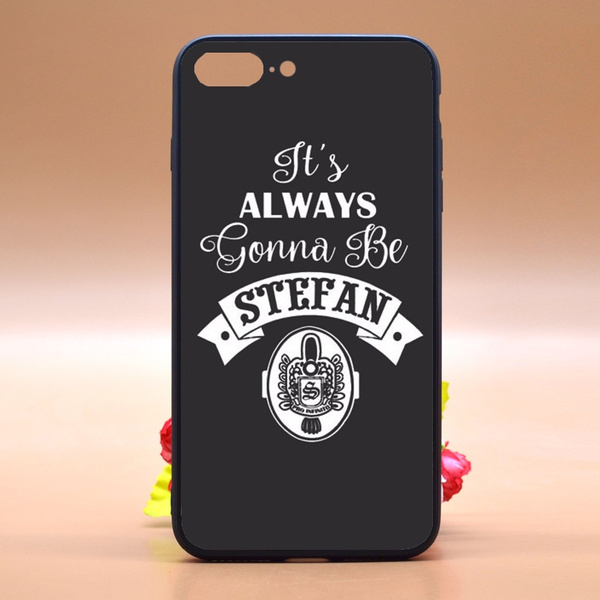 The Vampire Diaries Phone Case,Design Vampire Diaries Stefan TPU Rubber  Phone Case Cover for IPhone/Samsung/Huawei
