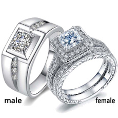 Couple Rings, White Gold, wedding ring, gold