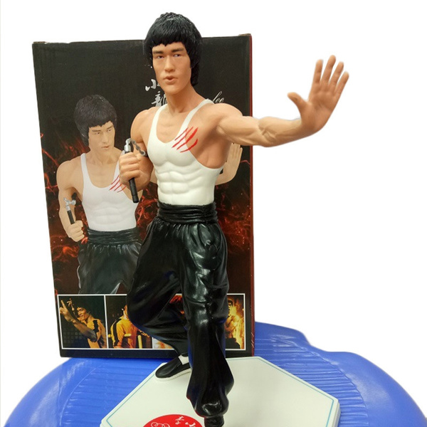 Kung Fu Master Bruce Lee Action Model Bruce Lee and Nunchakus Garage Kit  Collectible Model Toy | Wish