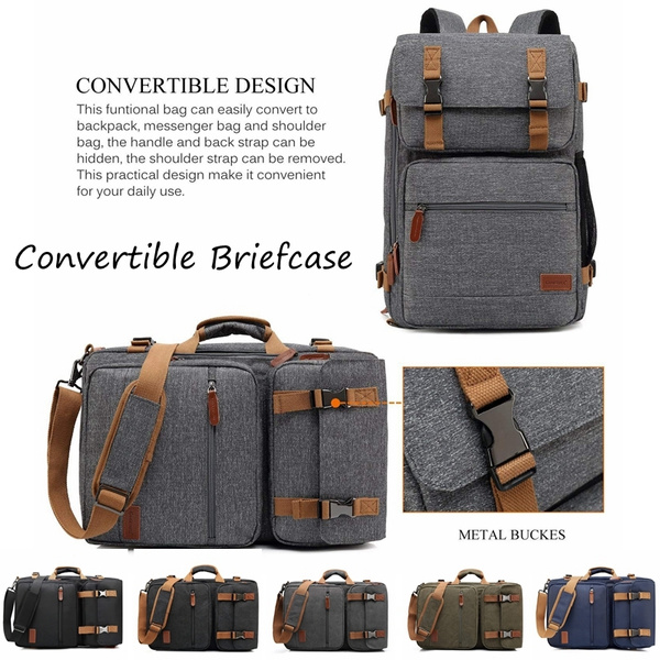 CoolBELL Convertible Briefcase Backpack 