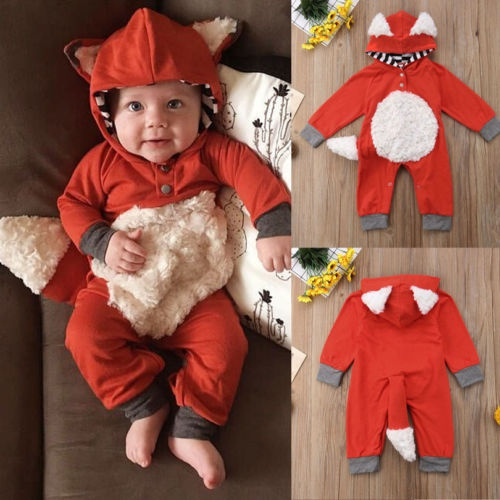 fox newborn outfit boy