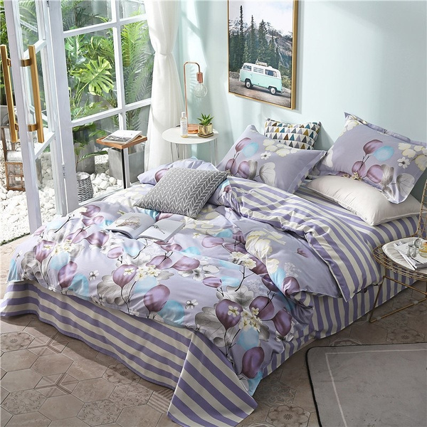 Girls purple outlet bedding