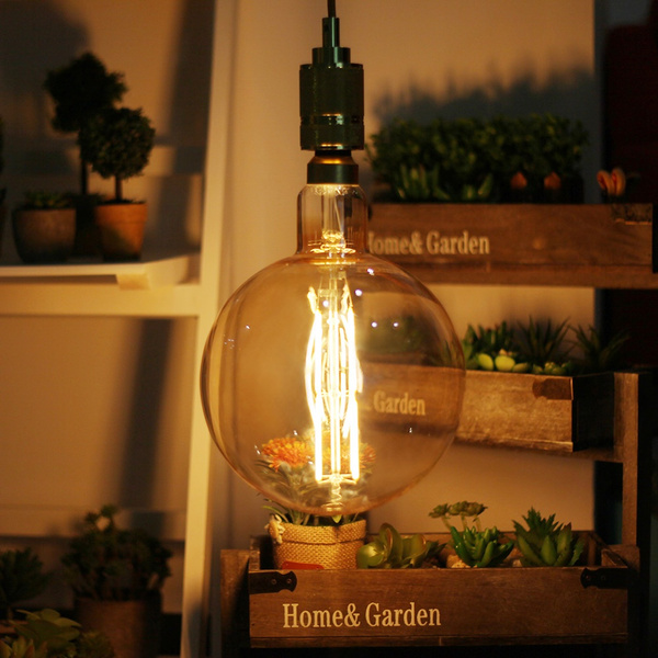 Large bulb deals pendant light