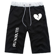 [激レア]XXXTentacion ? アルバム5周年記念ショートパンツ M Xxxtentacion Summer Fashion Casual Knee Short Pants Sweat Shorts