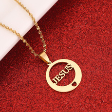 Men Jewelry, Steel, Fashion, necklacesamppendant