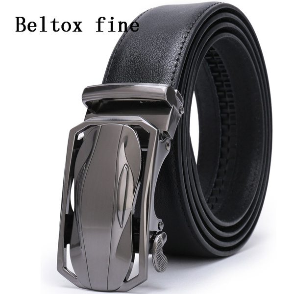 Mens Belt, Chaoren Ratchet Belt Dress with 1 3/8