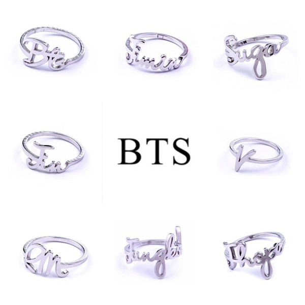 Bts ring clearance necklace