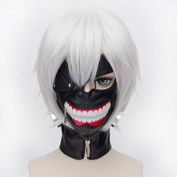 Black kaneki ken clearance wig