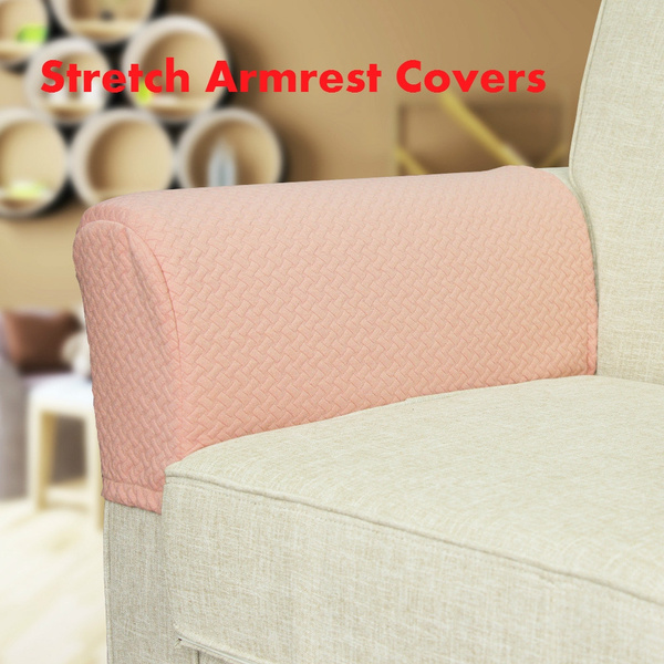 Stretch Armrest Covers Chair Sofa Arm, Furniture Arm Protectors