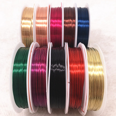 Copper, Wire, Jewelry, Colorful
