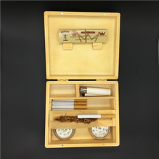 Box, tobacco, Wooden, tray