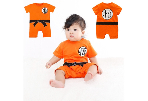 Son Goku Dragon Ball Baby Onesie Fashion Cute Baby Dragon Ball
