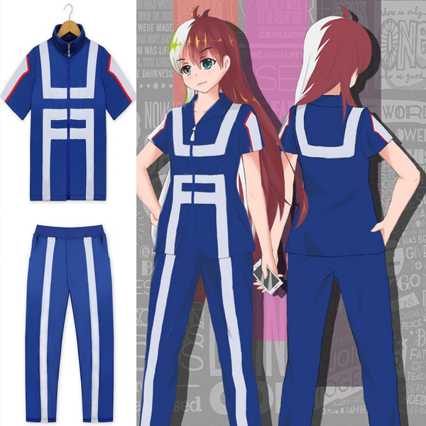 Boku No Hero Academia My Hero Academia All Roles Gym Suit High School Uniform Sports Wear Outfit Anime Cosplay Costumes