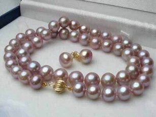 Set, Jewelry, Pearl Earrings, pearls