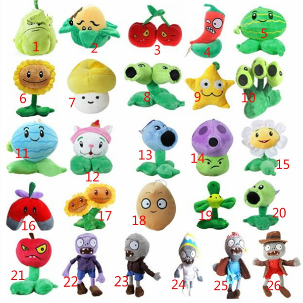 plants and zombies plush toys