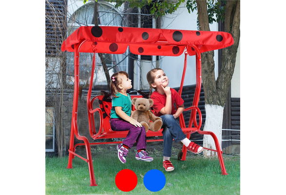 Kids patio swing discount chair