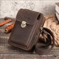 Borse a spalla, leathermessegerbag, forboyfriendgift, leatherbeltbag