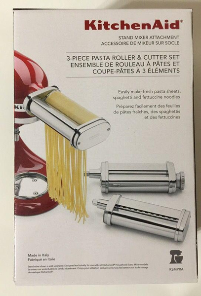 Refurbished KitchenAid KSMPRA 3-Piece Pasta Roller & Cutter