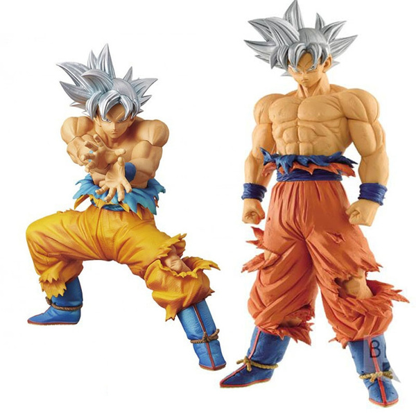 Bandai Dragon Ball Figures Grandista GROS Silver Hair Goku Figurine Figures  Collections Model Dolls Toys For Aldult