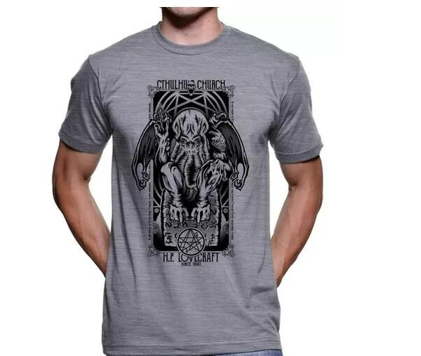 Camiseta Camiseta Cthulhu HP Lovecraft | Wish